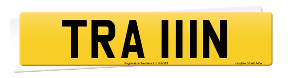 Registration number TRA 111N